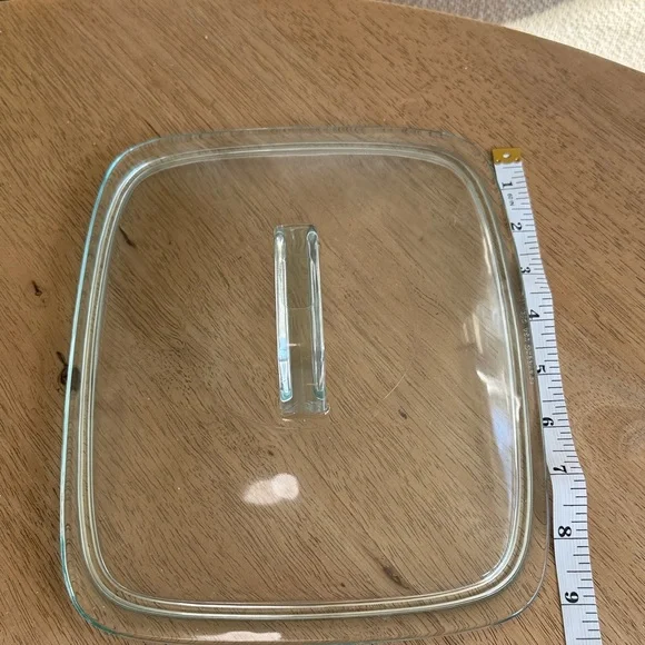 Pyrex Clear Glass Lid with Handle #17 - replacement Lid - Picture 5 of 5